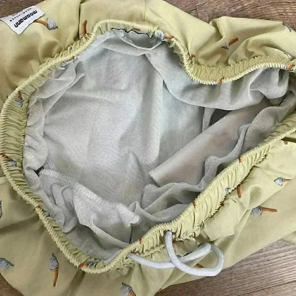 Mosmann Australia Swim Trunks Size Large 8" All Over Print Ice Cream Stretch - Picture 7 of 11